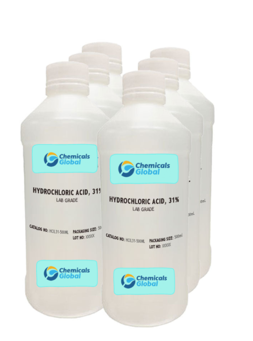 Hydrochloric Acid 31%, Lab Grade for sale