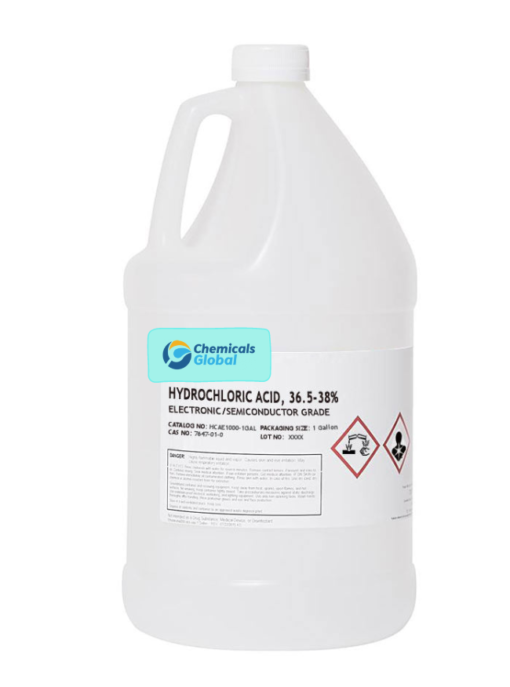 Hydrochloric Acid 37% Solution, Semiconductor Grade for sale