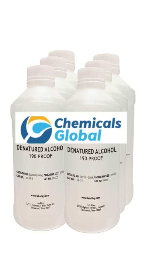 Ethanol Proof (95%) Denatured Alcohol