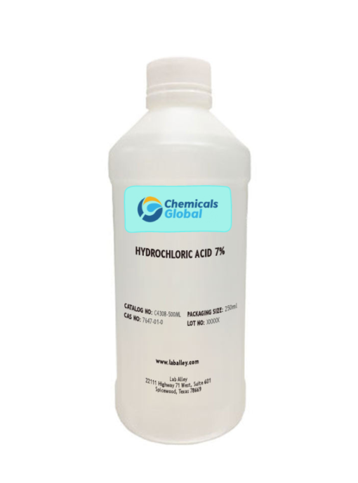 Hydrochloric Acid 7% Solution, Lab Grade