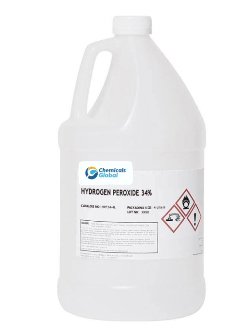 Hydrogen Peroxide 34% Percent for sale