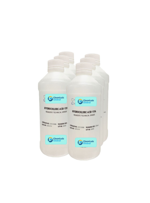 Hydrochloric Acid 15% Solution, A.R./Technical Grade uses