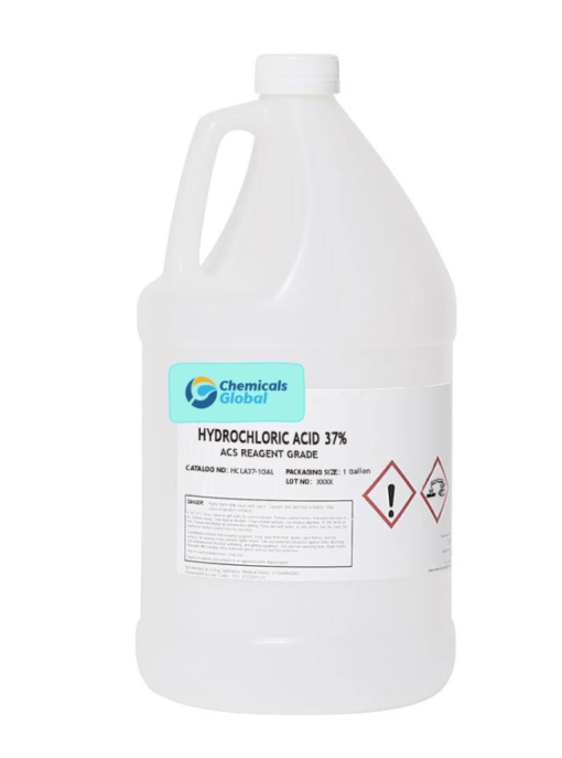 Hydrochloric Acid 37% Solution, ACS Reagent Grade for sale