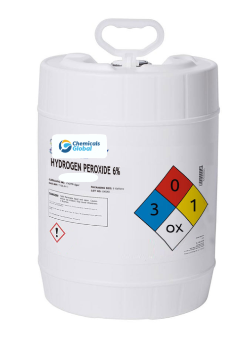 Hydrogen Peroxide 6% Solution for sale