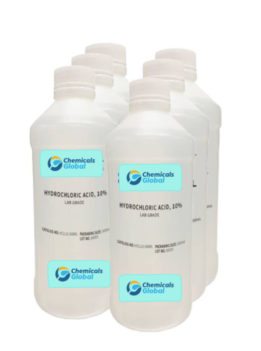 Hydrochloric Acid, Lab Grade, 10% Solution