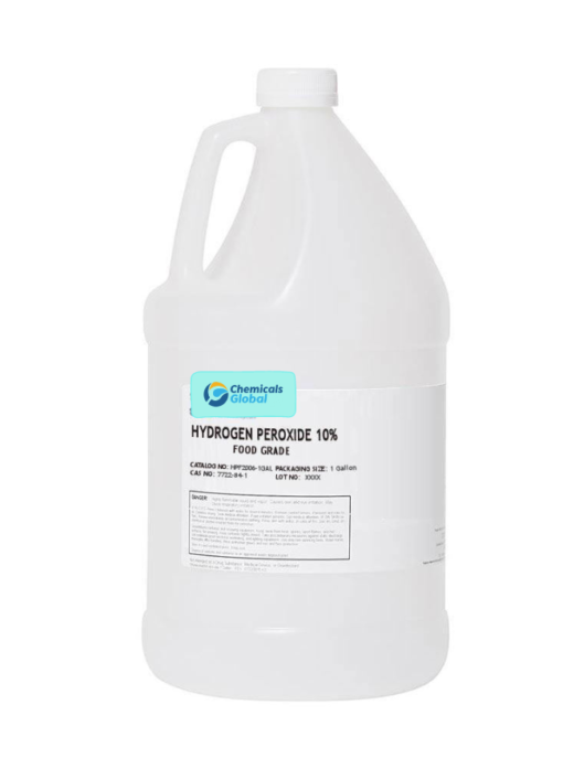 Hydrogen Peroxide 10% Solution, Food Grade uses