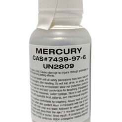 Mercury Metal Quadruple Distilled 99.9995% ACS Grade fir sale