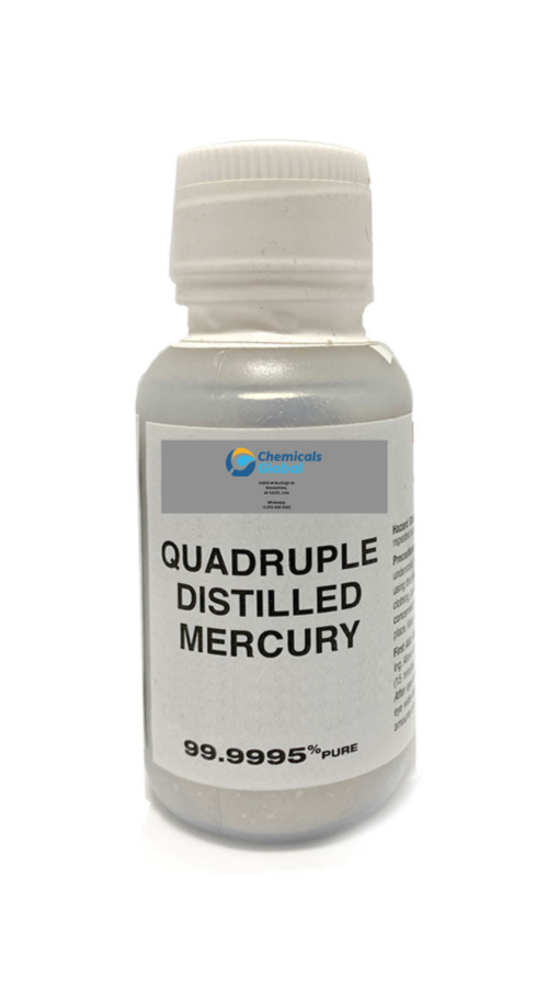 Pure Mercury Metal 99.99% Lab Grade for sale